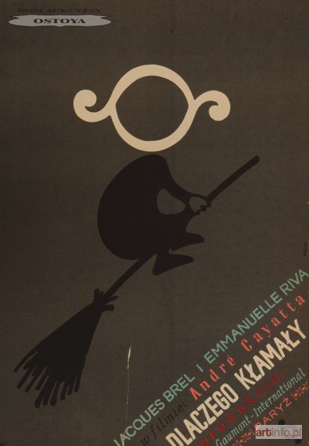 FLISAK Jerzy | Plakat do filmu DLACZEGO KŁAMAŁY, 1969