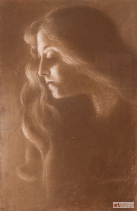 ŻECHOWSKI Stefan | Profil kobiecy, 1960 r.