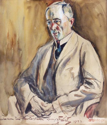 FAŁAT Julian | Portret Władysława Nowotarskiego, 1923