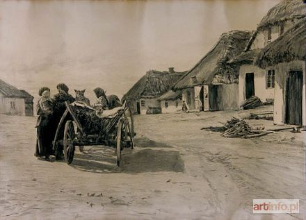 GORSTKIN-WYWIÓRSKI Michał | W PODOLSKIM MIASTECZKU, [przed 1904 ?]