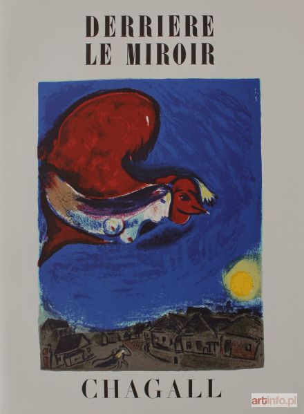 CHAGALL Marc | Wioska w nocy (okładka Derriere le Miroir no. 27-28, 1950, 2nd ed. Published by Maeght, Paris)