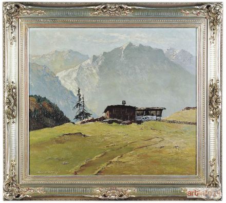 ARNOLD Georg Johan | Pejzaż Alpejski, 1938