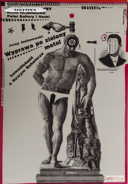 STAROWIEYSKI Franciszek | Plakat JERZY JASIONOWSKI, WYPRAWA PO ZIELONY METAL, 1964