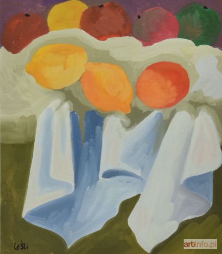 ŚLIWIŃSKI Leon | Martwa natura z owocami