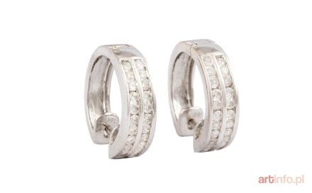 Kolczyki z brylantami, współczesne