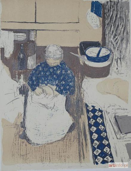 VUILLARD Édouard | La Cuisiniére. Kucharka