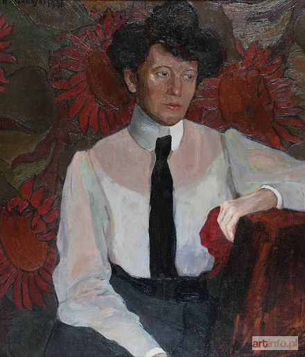 BOROWSKI Wacław | Portret kobiety, 1906