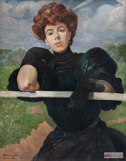 MALCZEWSKI Jacek | Portret kobiety, 1908