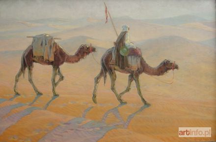 LASZENKO Aleksander | Poczta królewska Kharga Oasis (1930)