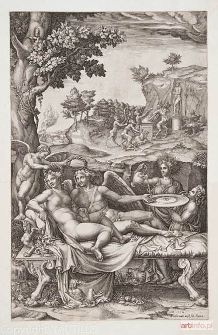 GHISI Giorgio | Kupidyn i Psyche, 1574