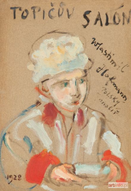 HOFMAN Wlastimil | Portret chłopca, 1928 r.