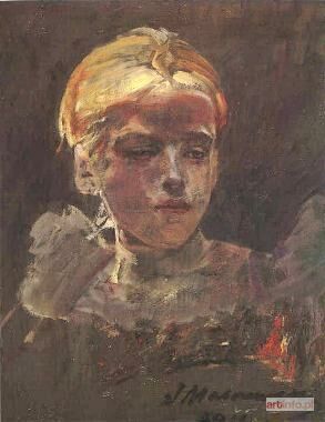 MALCZEWSKI Jacek | Portret dziewczynki, 1911