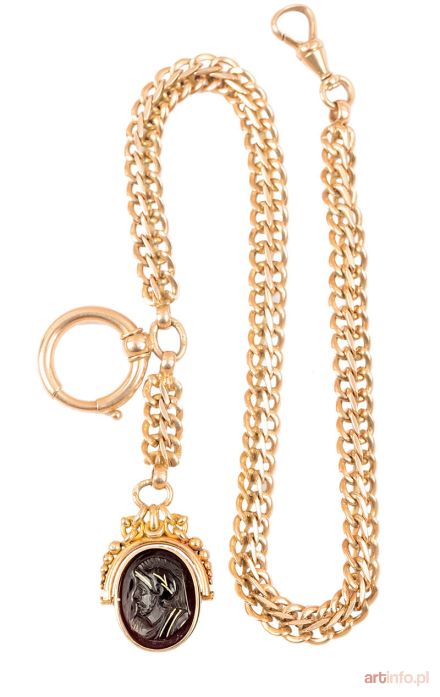 Dewizka z wizerunkiem antycznego wojownika, Austro-Węgry, l. 1872–1922