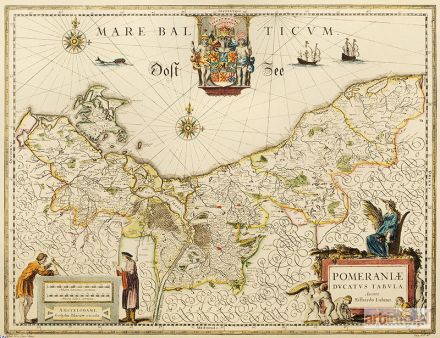 BLAEU Willem Guilielmus Janszoon | Pomeraniae Ducatus Tabula