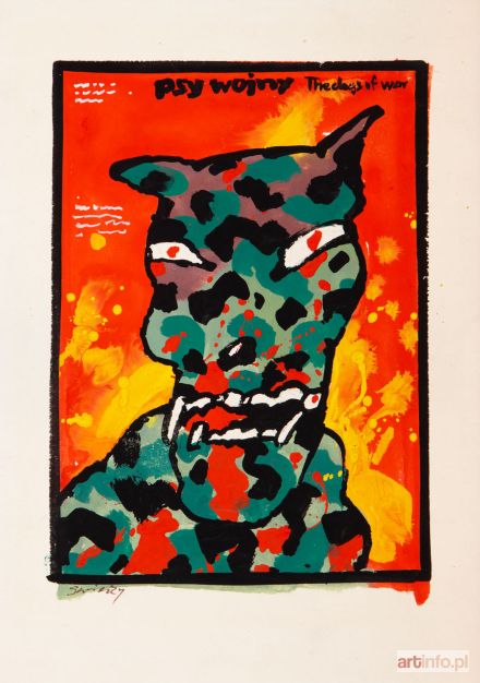 ŚWIERZY Waldemar | Psy wojny - projekt plakatu