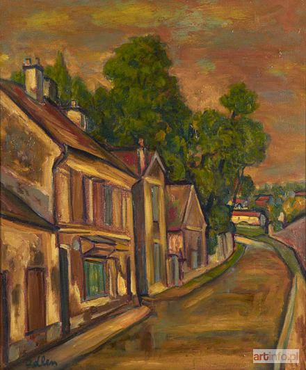 ADLEN Michel | LA RUE DE BREUIL, 1955