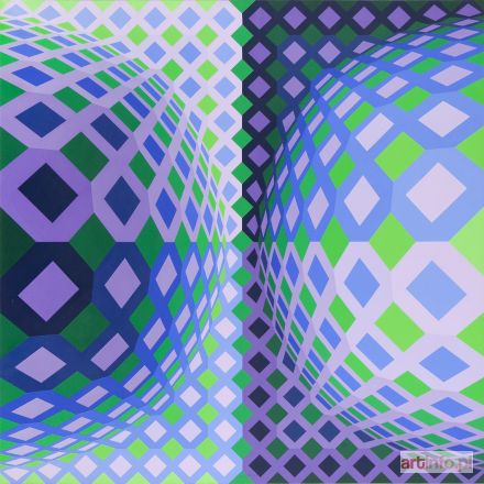 VASARELY Victor | Titau, 1989 r.