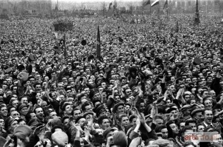 SŁAWNY Władysław | Wiec na Placu Defilad w Warszawie, 24 października 1956