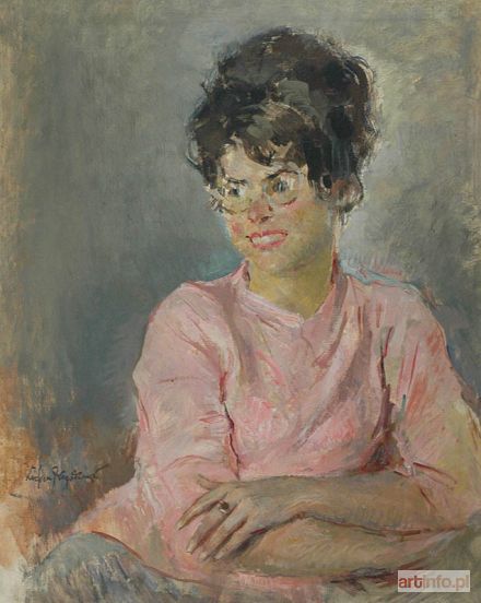 JAGODZIŃSKI Lucjan | Portret Mirki, 1986