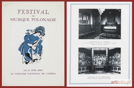 STRYJEŃSKA Zofia | Festival de Musique Polonaise de le 11 Juin 1925 (...), (Paryż 1925)