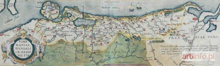 ORTELIUS Abraham | Mapa Pomorza