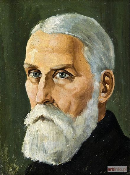 ANDRZEJEWSKI Szczepan | PORTRET MĘŻCZYZNY Z SIWĄ BRODĄ, 1930