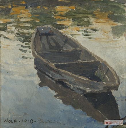 WODZIŃSKI Tadeusz | Łódka, 1910 r.