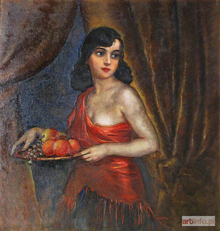 FRASIAK Stanisław | Dziewczyna z owocami, 1926