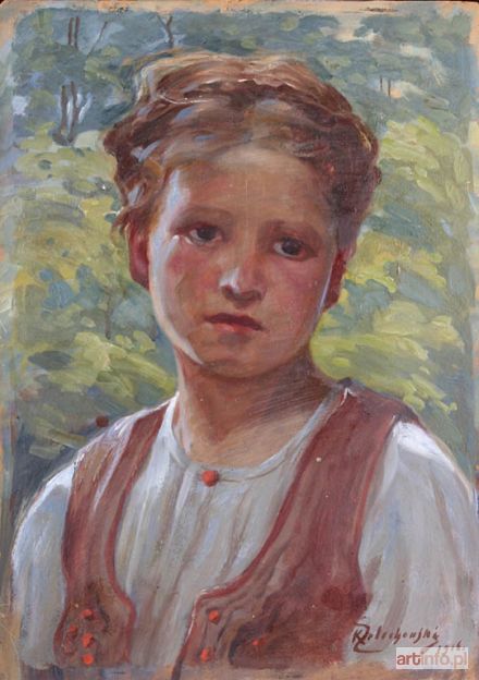 ŻELECHOWSKI Kasper | Dziewczynka, 1916 r.