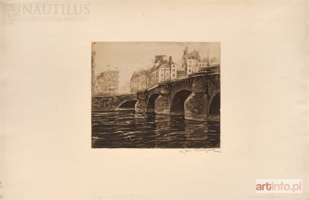 RUBCZAK Jan (Dubczak) | Paryż. Pont Neuf, ok. 1912