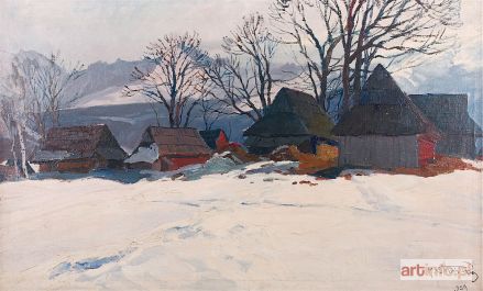 STAŃKO Michał | Pejzaż podgórski zimą, 1959