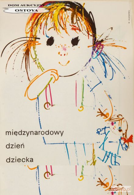 GRABIAŃSKI Janusz | Plakat MIĘDZYNARODOWY DZIEŃ DZIECKA, 1970