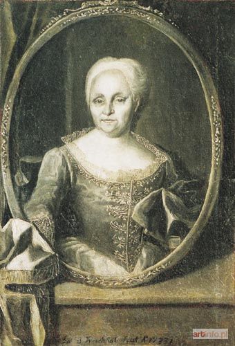 TRZESCHNIAK Daniel | Portret damy, 1733