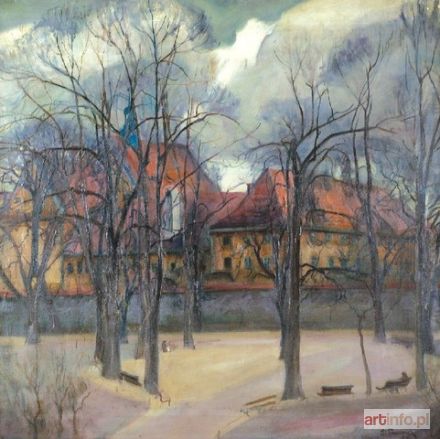 PACIOREK Stanisław | Pejzaż z Plant, 1914