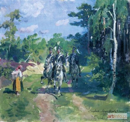 KOSSAK Wojciech | PATROL 2 PUŁKU UŁANÓW ARMII KRÓLESTWA POLSKIEGO, 1922 r.