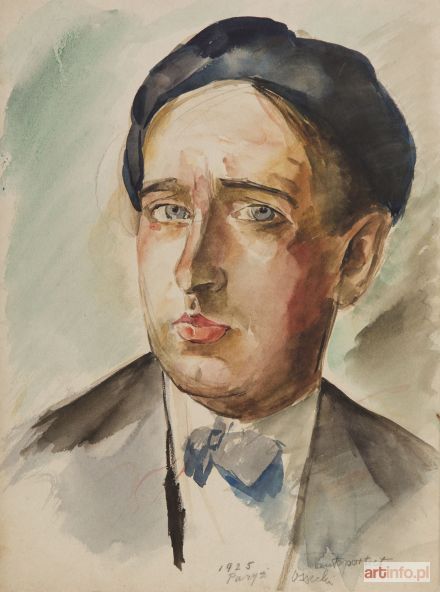 OSSECKI Wilk (Wilhelm) | Autoportret, 1925 r.