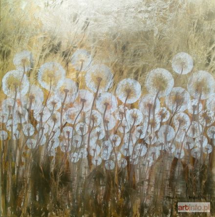 ŚWIGULSKA Mariola | Złoty powiew z cyklu Zauroczona dmuchawcami, 2018 r.