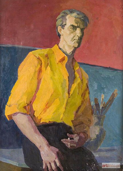 WERNER WŁADYMIROWICZ Gleb | AUTOPORTRET W ORANŻU, 1978