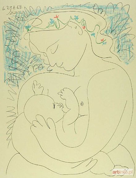 PICASSO Pablo | Macierzyństwo, 1963 (odbitka późniejsza)