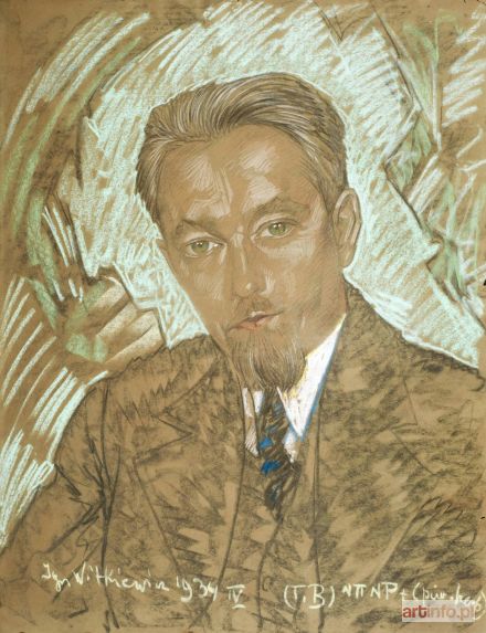 WITKACY - WITKIEWICZ Stanisław Ignacy | Portret męski, między 7 a 20 IV 1934 r.