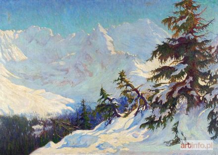 OSTROWSKI Władysław | Tatry w śniegu, 1927