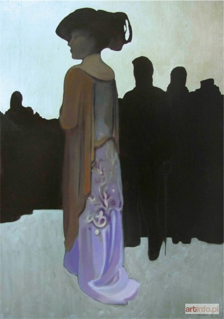 GODZISZEWSKI Jakub | Lady in violet dress