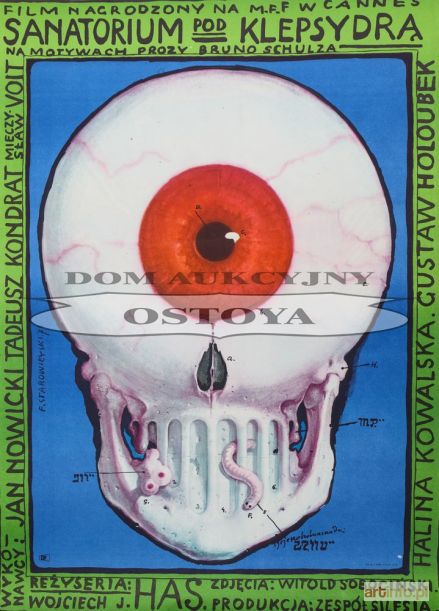 STAROWIEYSKI Franciszek | Plakat do filmu SANATORIUM POD KLEPSYDRĄ, 1973