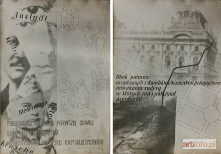 STRZEMIŃSKI Władysław | 2 Fotokopie plakatów propagandowych (l.50.XX w.)