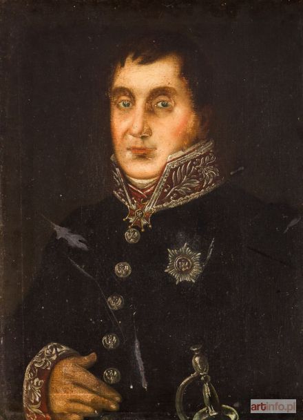 Malarz polski | PORTRET KAROLA FRYDERYKA WOYDY, 1832 - 1836