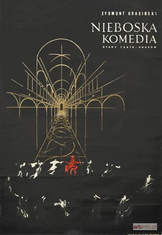 KALCZYŃSKA-SCHEIWILLER Alina | Nieboska komedia, 1965 r., plakat teatralny