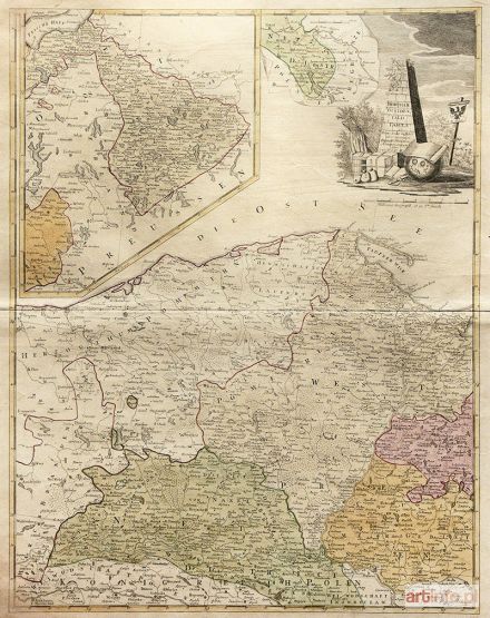 GÜSSEFELD Ludwig Franz | Borussiae Occidentalis Tabula...