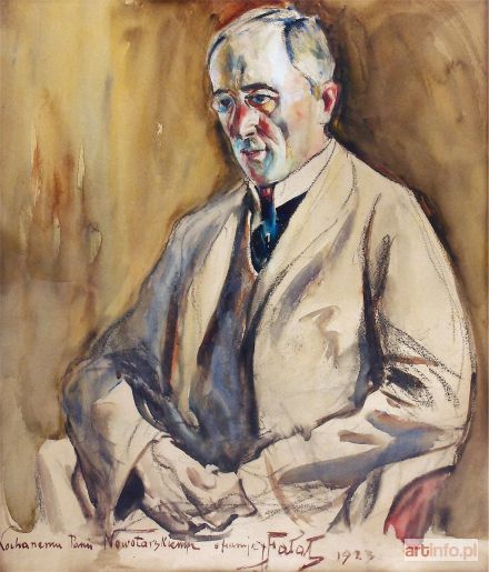 FAŁAT Julian | Portret Władysława Nowotarskiego, 1923