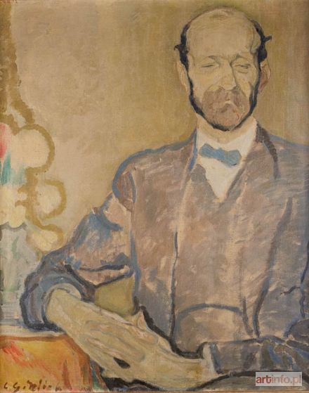 GOTTLIEB Leopold | Portret profesora G.Bohna, po 1910