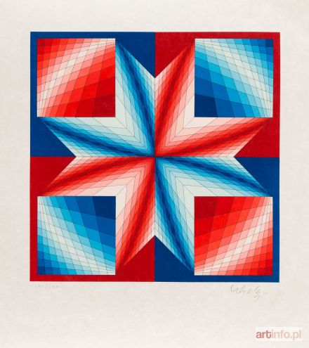 VASARELY Victor | Tsillag, 1986 r.